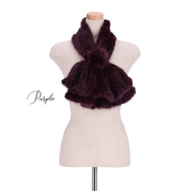 2段フリル ミンク ファー マフラー 送料無料 レディース ギフト プレゼント 2段フリル ミンク ファー マフラー 送料無料 レディース ギフト プレゼント