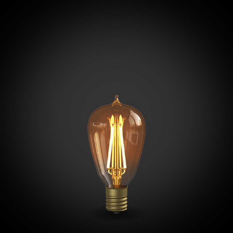 ビートソニック　LED電球 エジソン ST45 Siphon [E17 /一般電球形 /35W相当 /電球色 /1個 /全方向タイプ]　LDF115D
