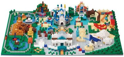 ディズニー、ナノブロック（ディズニーランド、ディズニーシー） ディズニー、ナノブロック（ディズニーランド、ディズニーシー