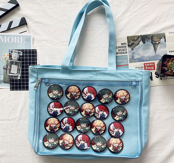 TWICE candy pop トートバッグ　ジヒョ　缶バッジ　痛バ TWICE candy pop トートバッグ ジヒョ 缶バッジ 痛バ - メルカリ