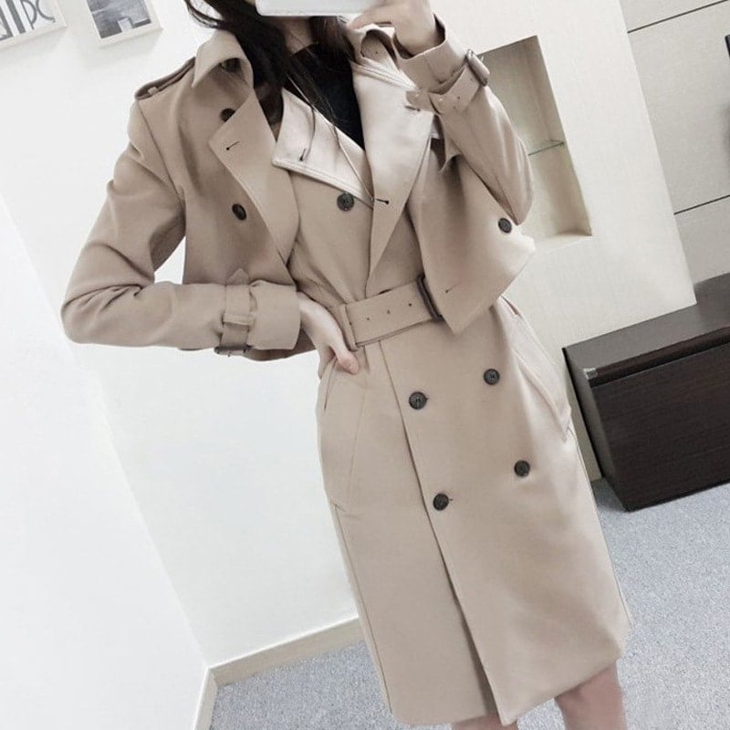 入荷 コート トレンチコート ジャケット レディース ロング セット ジレ チェスター アウター ワンピース 通勤 ベスト 着痩 可愛い おしゃれ