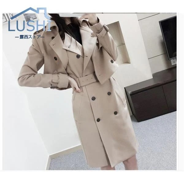 入荷 コート トレンチコート ジャケット レディース ロング セット ジレ チェスター アウター ワンピース 通勤 ベスト 着痩 可愛い おしゃれ
