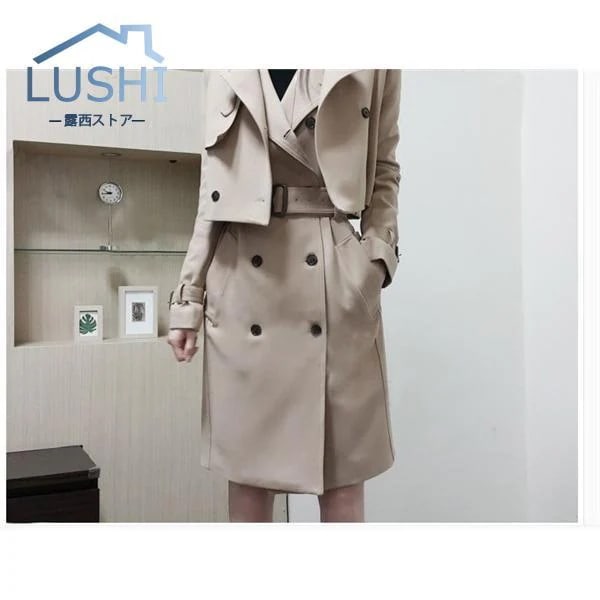入荷 コート トレンチコート ジャケット レディース ロング セット ジレ チェスター アウター ワンピース 通勤 ベスト 着痩 可愛い おしゃれ