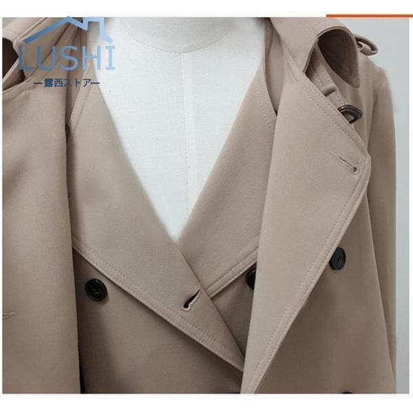 入荷 コート トレンチコート ジャケット レディース ロング セット ジレ チェスター アウター ワンピース 通勤 ベスト 着痩 可愛い おしゃれ