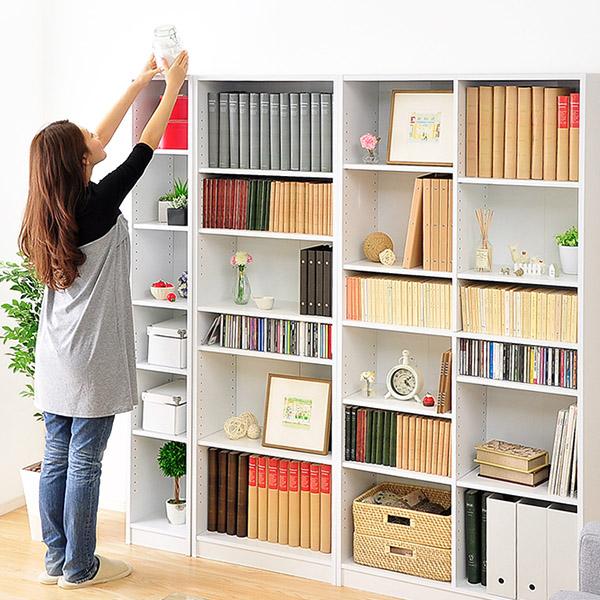 多目的ラックマガジンラック（幅60cm）オシャレで大容量な収納本棚レイアウト自由Retta-レッタ