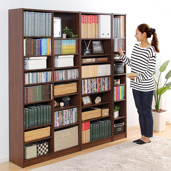 多目的ラックマガジンラック（幅60cm）オシャレで大容量な収納本棚レイアウト自由Retta-レッタ