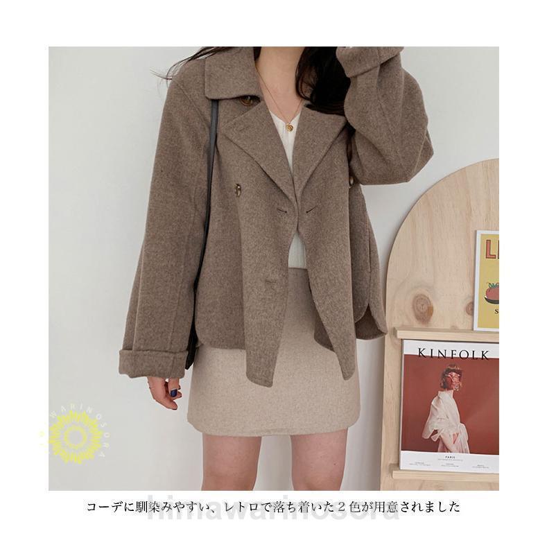 人気沸騰 レディース ハーフコート ツイードジャケット チェスターコート ダブルボタン 秋冬 アウター 体型カバー 通勤 ピーコート お洒落 レトロ 人気沸騰 レディース ハーフコート ツイードジャケット チェスターコート ダブルボタン 秋冬 アウター 体型カバー 通勤 ピーコート お洒落 レトロ
