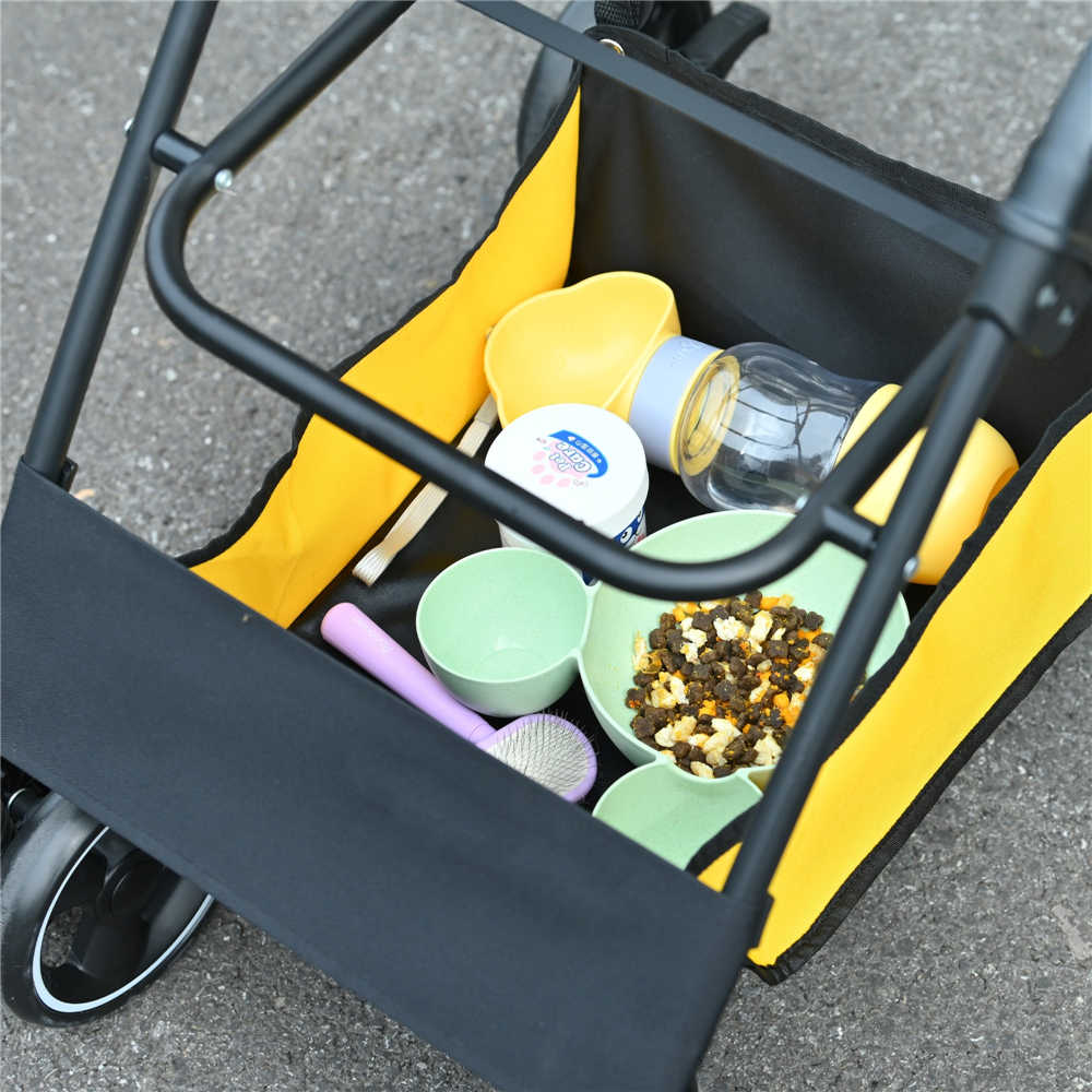 【日本国内出荷3日で配達】3Way折りたたみ分離型ペットバギーペットカート軽量コンパクト多機能ワンタッチ前輪360回転後輪ブレーキ付飛び出し防止猫犬用ベビーカー猫犬兼用小型犬中型犬外出散歩DJYC06