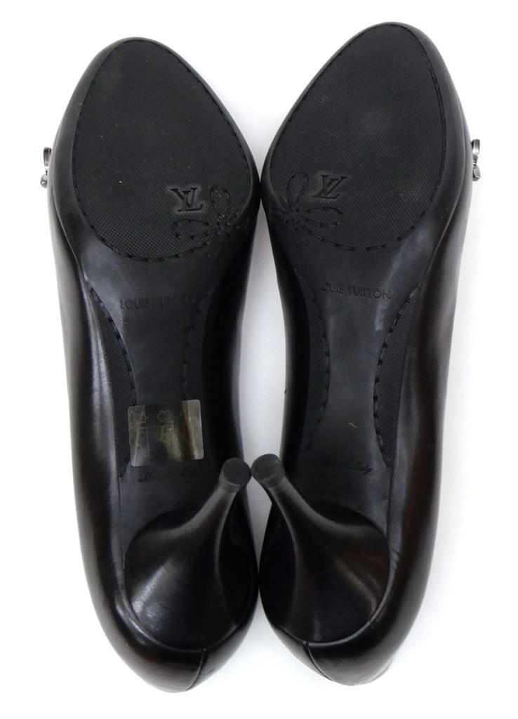 ルイヴィトン　パンプス　黒　36 ルイヴィトンパンプス36