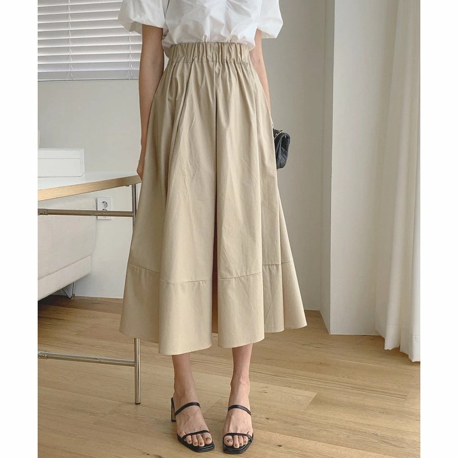 2点セットアップ レディース 夏 オシャレ 通勤 半袖ブラウス白 パフスリーブ フレアスカートロング丈 可愛い 上下セット カジュアル バレンタイン 2025 プレゼント