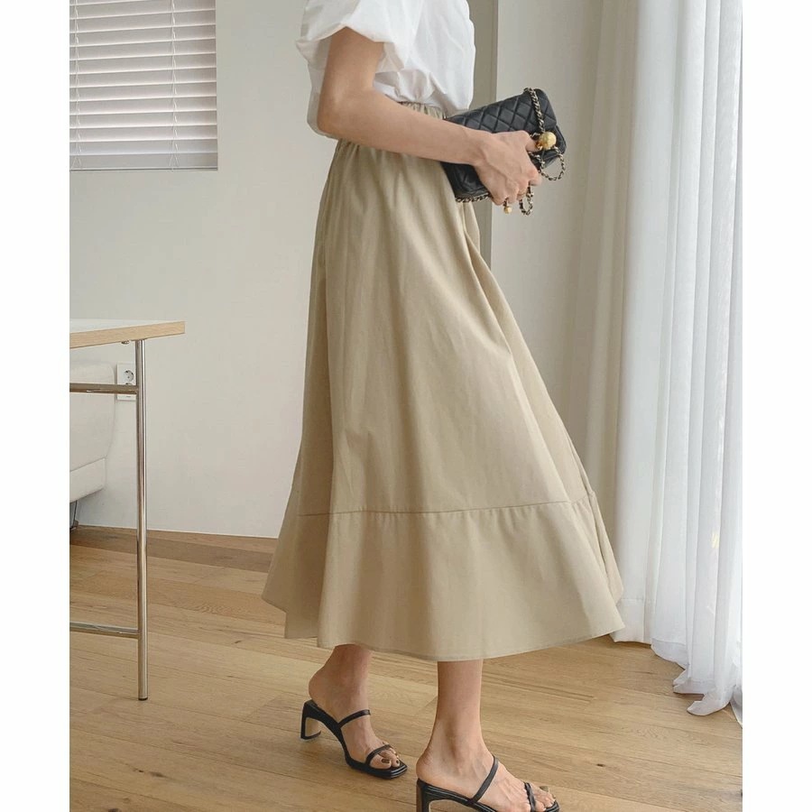 2点セットアップ レディース 夏 オシャレ 通勤 半袖ブラウス白 パフスリーブ フレアスカートロング丈 可愛い 上下セット カジュアル バレンタイン 2025 プレゼント