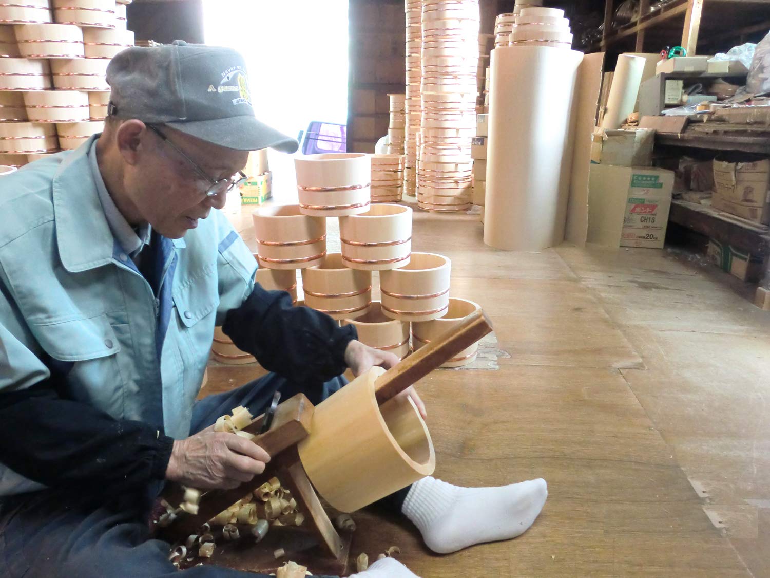 木曽工芸 おひつ 江戸型 日本製 木製 さわら 3合用 木曽工芸 おひつ 江戸型 日本製 木製 さわら 3合用