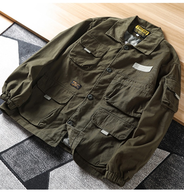 メンズ ジャケット 長袖 ゆったり 秋服 大きいサイズ アウター ポケット 韓国ファッション ストリート系ファッション アウター 長袖 ポケット付き ジャンパー ストリート系 春 秋