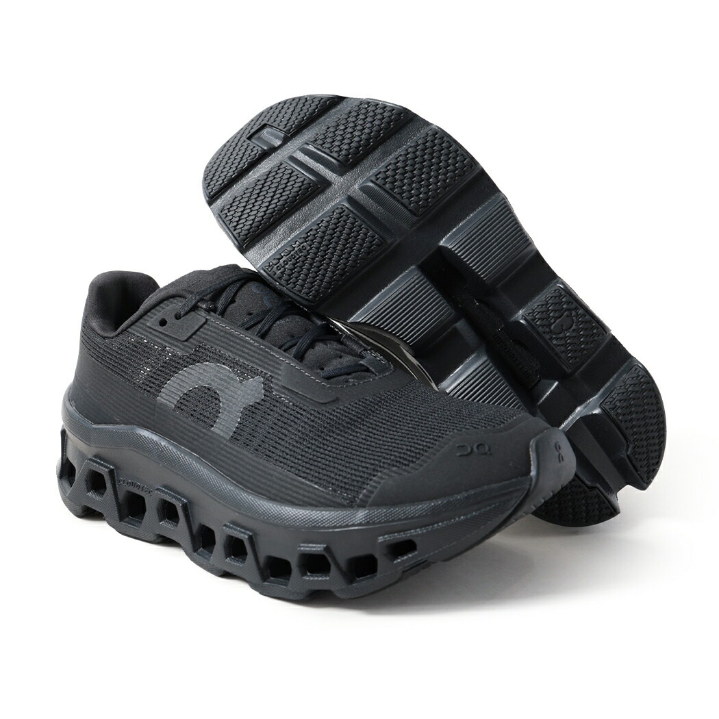 On オン クラウド モンスター ヴォイド スニーカー Cloudmonster Void BLACK ( ブラック 黒 レディース 3WF10491043 ) On オン クラウド モンスター ヴォイド スニーカー Cloudmonster Void BLACK ( ブラック 黒 レディース 3WF10491043 )