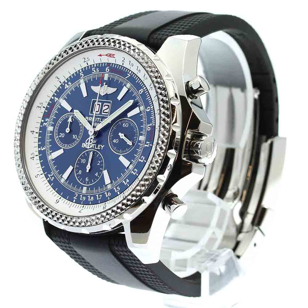 ブライトリング BREITLING A44362 ベントレー 6.75 クロノグラフ 自動巻き メンズ 保証書付き_877049【中古】 ブライトリング BREITLING A44362 ベントレー 6.75 クロノグラフ 自動巻き メンズ 保証書付き_877049【中古】