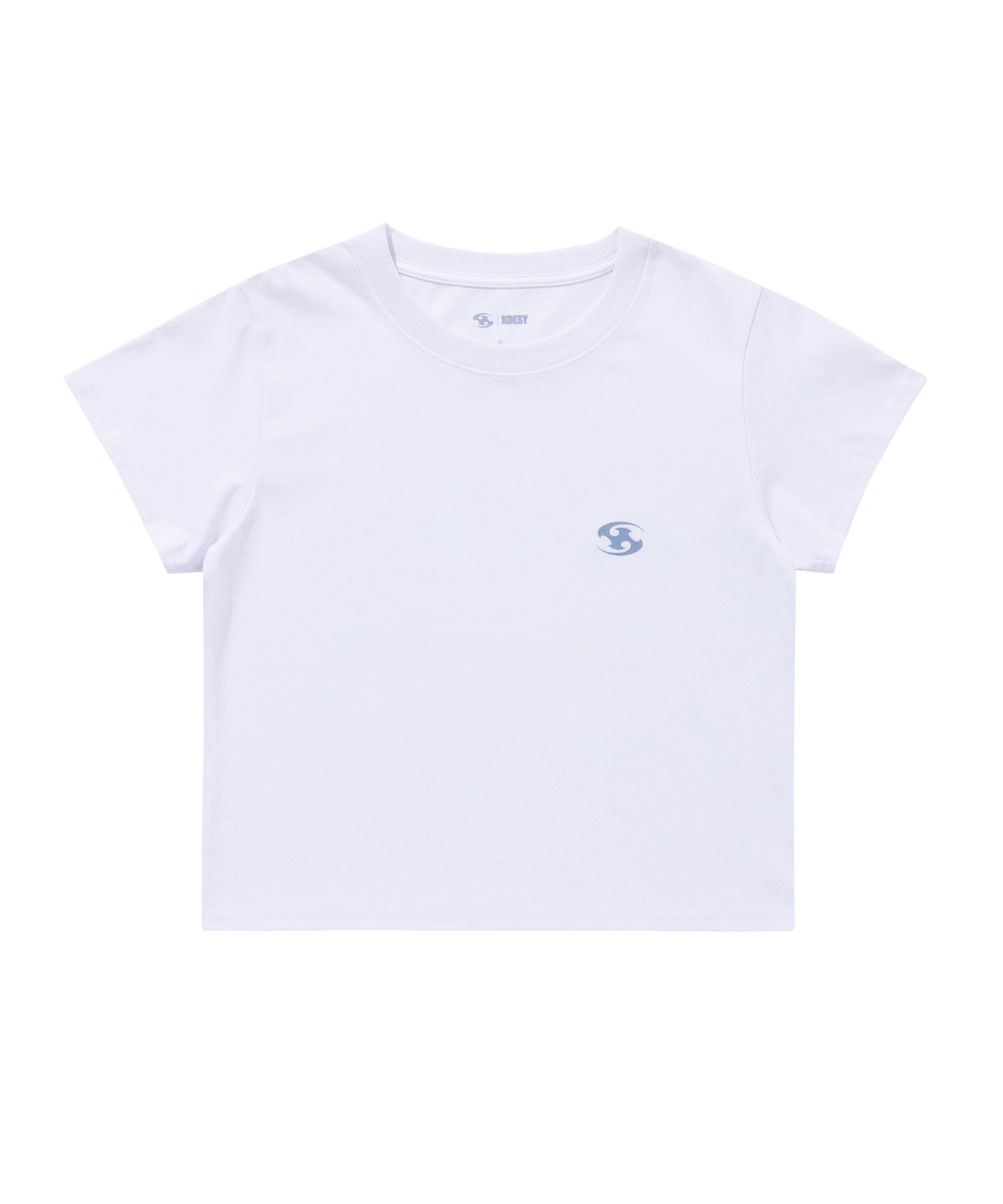 【SANSANGEAR】 23SS SANSAN KOESY SLASH LOGO T-SHIRT : WHITE