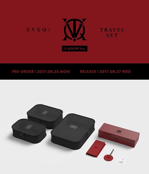 東方神起 公式　TRAVEL SET　TVXQ 동방신기トラベルセットUKNOWver