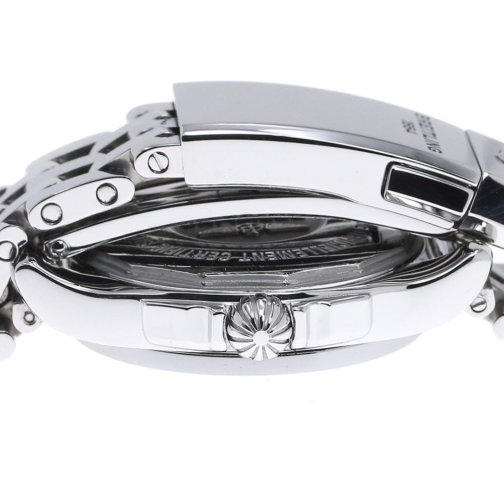 ブライトリング BREITLING W72348 ギャラクティック29 デイト クォーツ レディース 良品 箱・保証書付き_842985【中古】