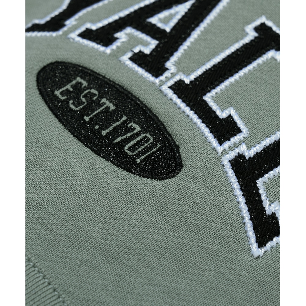 エール2トーンアーチドギーパーカーライトカーキ