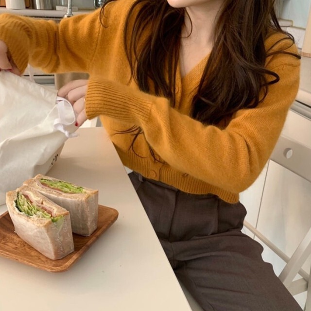 【送料無料】レディース Vネック ニットカーディガン 韓国 ルーズ 長袖 ジャケット セーター 【送料無料】レディース Vネック ニットカーディガン 韓国 ルーズ 長袖 ジャケット セーター