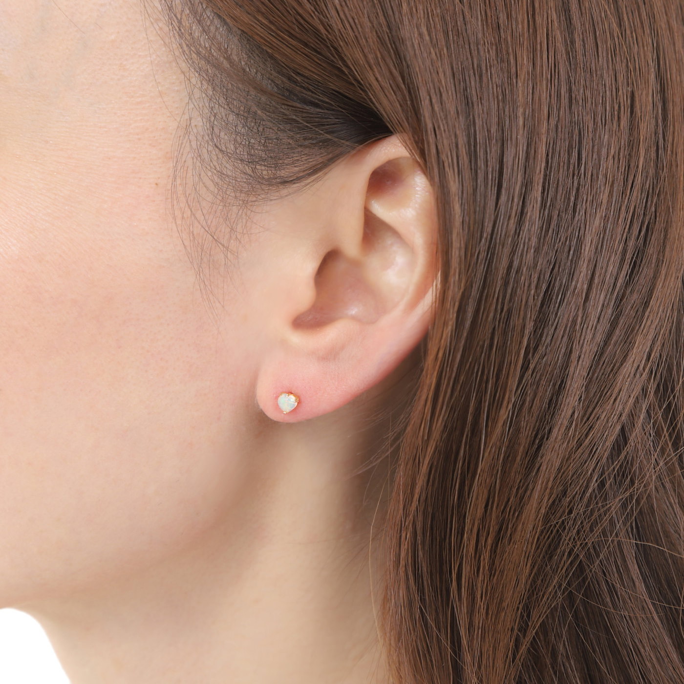 ピアス K18 オパール ハート 両耳 2個 18金 18k ゴールド 人気 プレゼント 誕生日 ピアス K18 オパール ハート 両耳 2個 18金 18k ゴールド 人気 プレゼント 誕生日