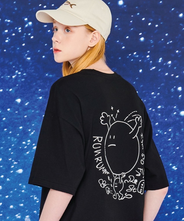 【CPGN STUDIO】Run Smile Embroidery Short Sleeve CPGN STUDIO】 Run Smile Embroidery Short Sleeve Tシャツ