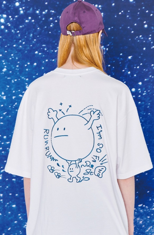 【CPGN STUDIO】Run Smile Embroidery Short Sleeve Cpgn Studio | Official Store – Shop Trendy Fashion at MUSINSA