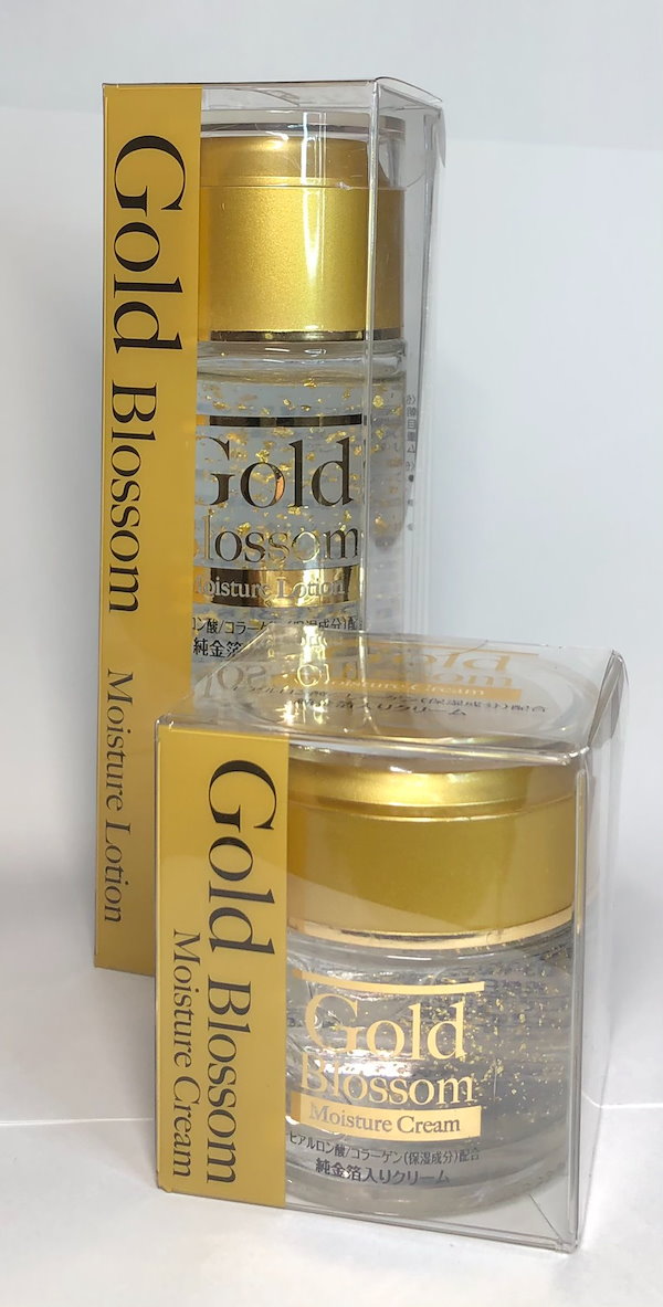 Qoo10] Gold Blossom 金箔入保湿化粧