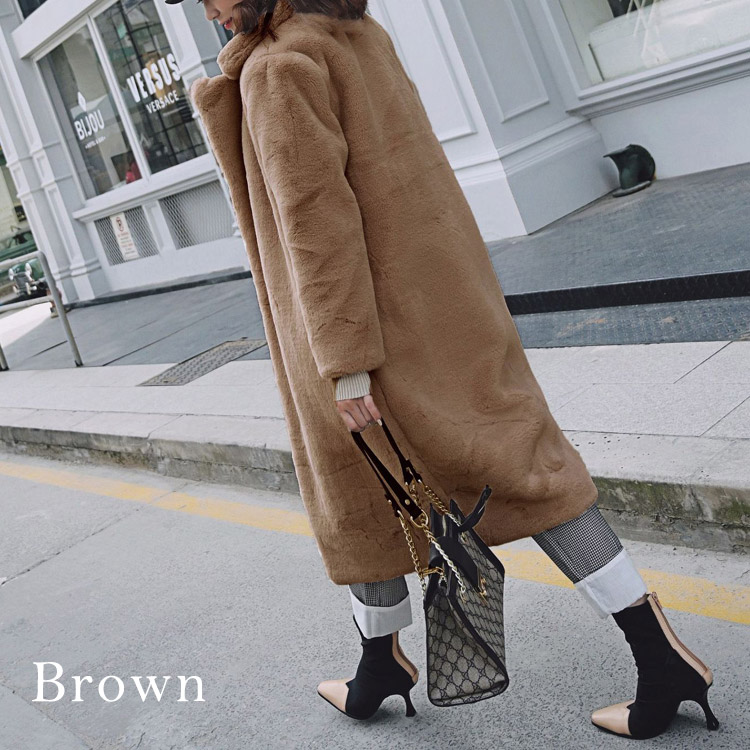 コート ファー レディース ロングコート フェイクファー ファーコート 秋冬 ロング ボリューム 襟 コート ファー レディース ロングコート フェイクファー ファーコート 秋冬 ロング ボリューム 襟