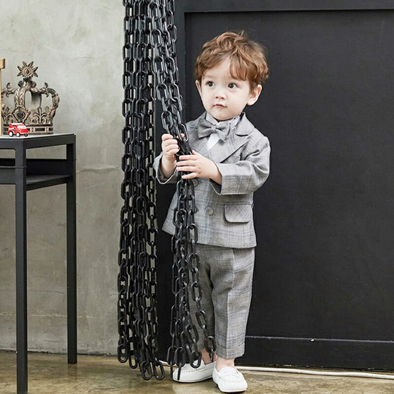 【TIME HOLDER】礼服 子供スーツ フォーマル スーツ 男の子 3点セット 子供服 入学式 卒業式 ジャケット ズボン 上下セット 入園式 結婚式 発表会 七五三90 100 110 120