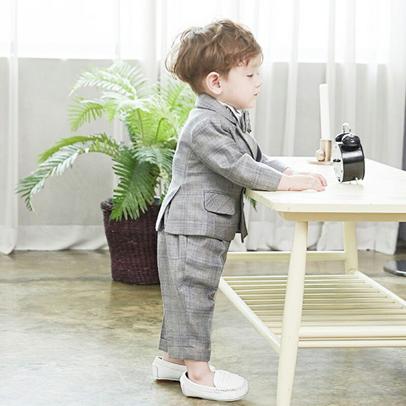 【TIME HOLDER】礼服 子供スーツ フォーマル スーツ 男の子 3点セット 子供服 入学式 卒業式 ジャケット ズボン 上下セット 入園式 結婚式 発表会 七五三90 100 110 120