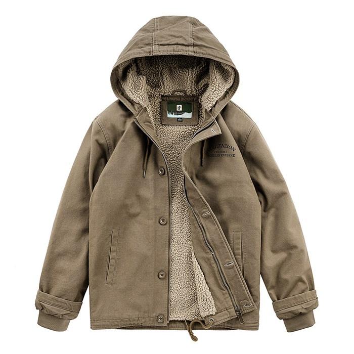 Hot!!!入荷 マウンテンパーカー メンズ 裏起毛 長袖 ジャケット フード付き ライトアウター トップス おしゃれ