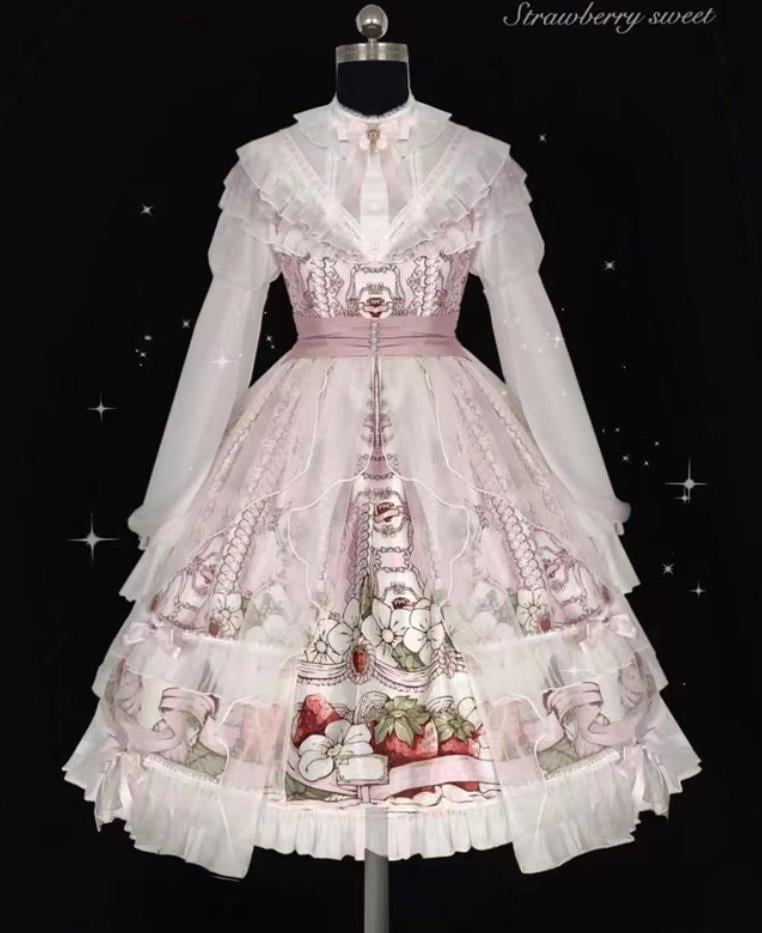 【新作登場 最安値!】86ロリータ 長袖ワンピース　 ゴスロリ コスプレ メイド服 コスチューム 文化祭 学園祭 衣装 仮装 ハロウィン おすすめ 可愛い ドレス　日常　写真　舞台　花嫁　洋_4
