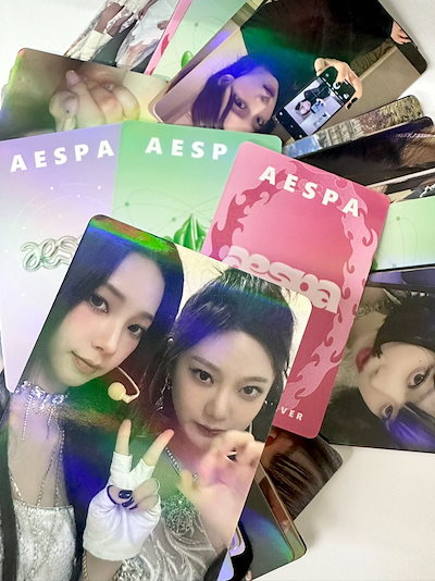 Qoo10] AESPA トレカ50枚セット カリナ : 文具