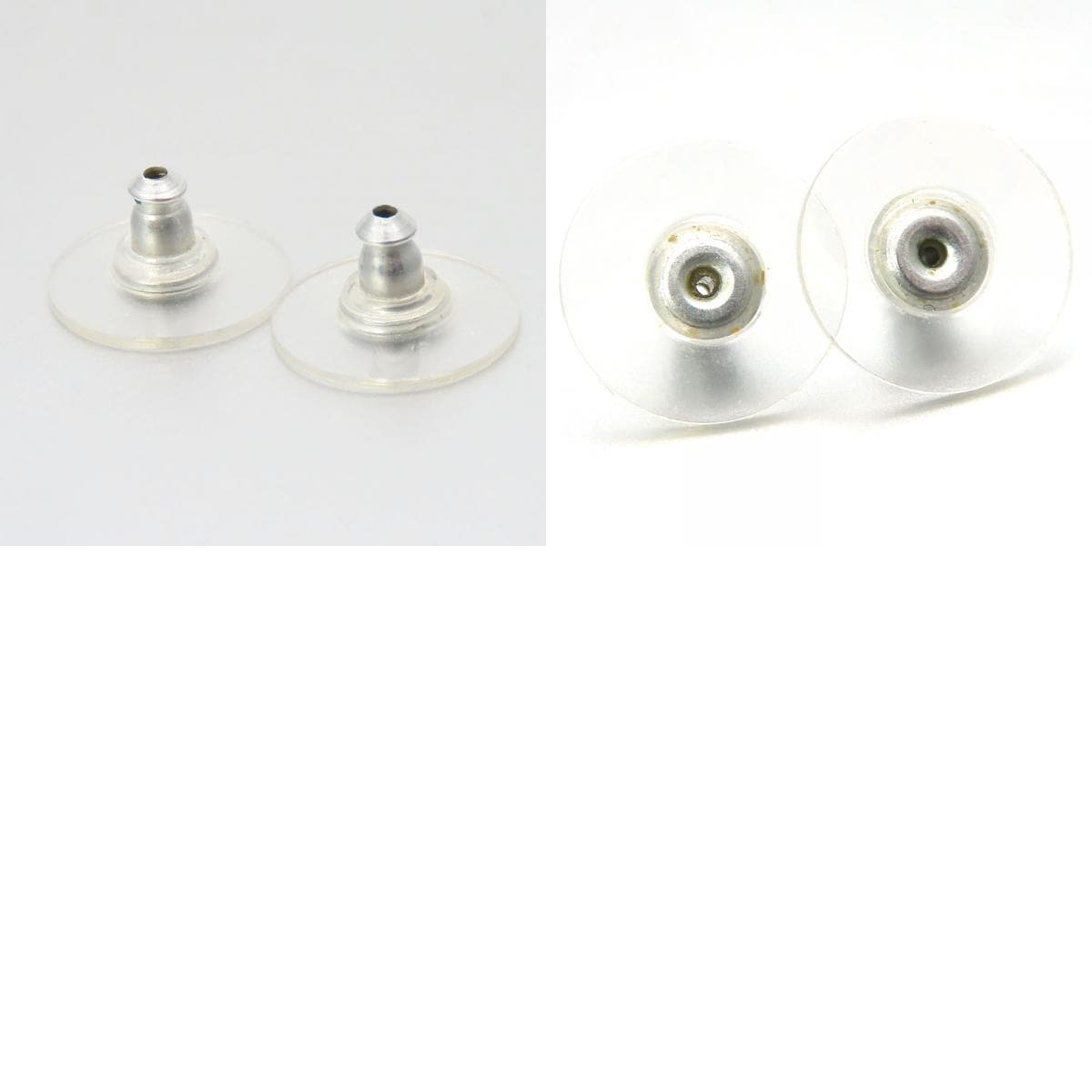 中古 ピアス ココマーク メタル ホワイト シルバー金具 アクセサリー メッキ ハーフループ 06P レディース 女性 中古 ピアス ココマーク メタル ホワイト シルバー金具 アクセサリー メッキ ハーフループ 06P レディース 女性