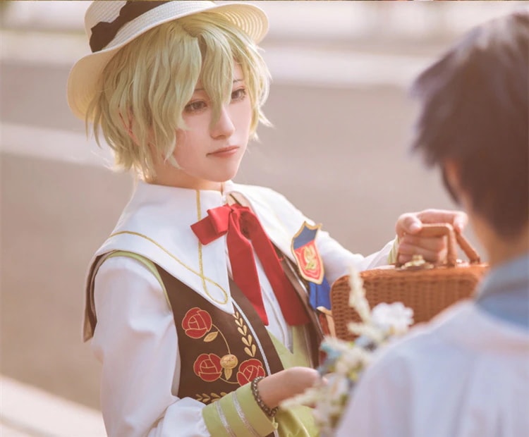 あんさんぶるスターズ Pretty5 Mission 鳴上 嵐 姫宮桃李 影片みか 白鳥藍良 巴日和 コスプレ衣装 コスチューム