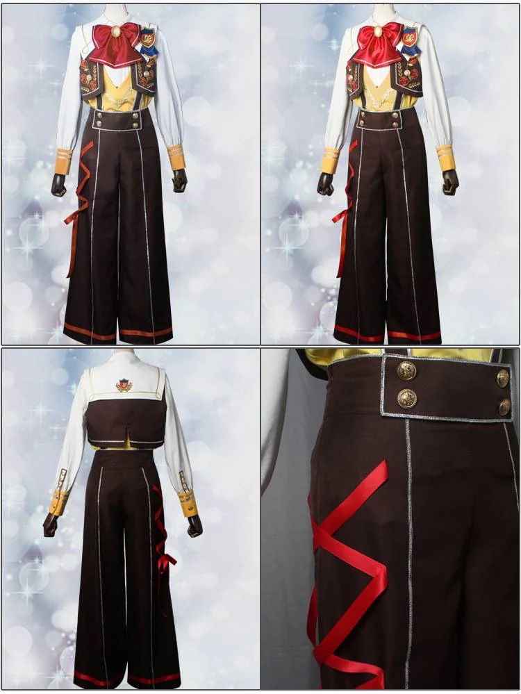 あんさんぶるスターズ Pretty5 Mission 鳴上 嵐 姫宮桃李 影片みか 白鳥藍良 巴日和 コスプレ衣装 コスチューム