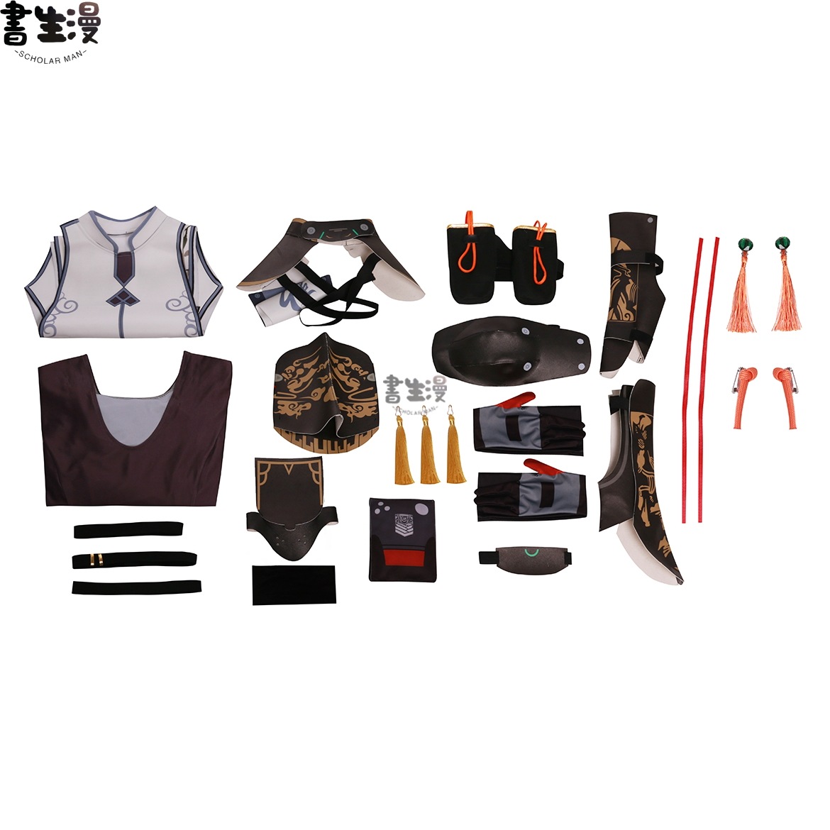 【書生漫漫】少前2琼玖cos服ゲーム少女前線追放コスプレ衣装セット 【書生漫漫】少前2琼玖cos服ゲーム少女前線追放コスプレ衣装セット