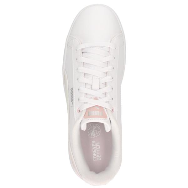 プーマ PUMA レディース スニーカー ビッキー V3 ウィンター ワンダーランド 392489 01 02 ホワイト ブラック ローカット カジュアルシューズ 靴 光沢感