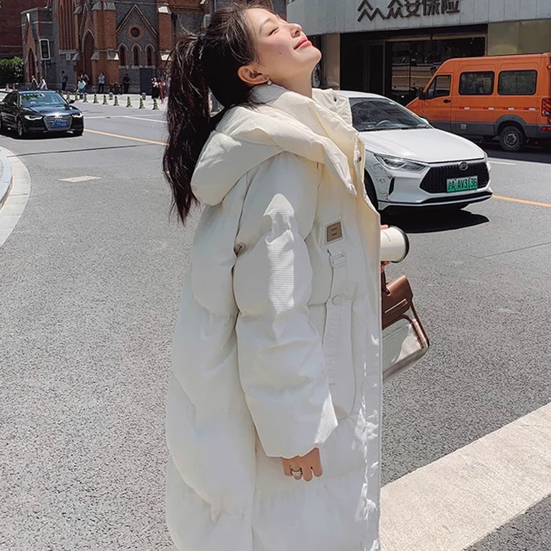 MF42 大人気 3色 韓国 ファッション ダウンコート 大きいサイズ ダウンジャケット ロングコート 韓国 コート レディース服 コットン ダウン コート レディース アウター ダウン 韓国