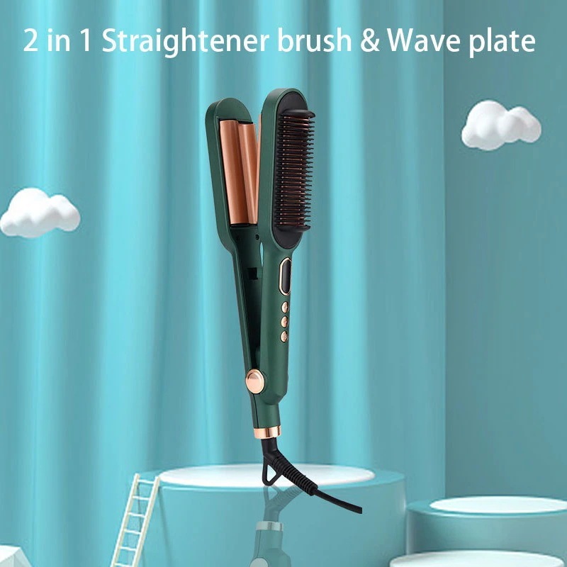 カールアイロン ストレートアイロン ヘアアイロン 2way トリプルバレルヘアアイロン 25mm LCDスクリーン