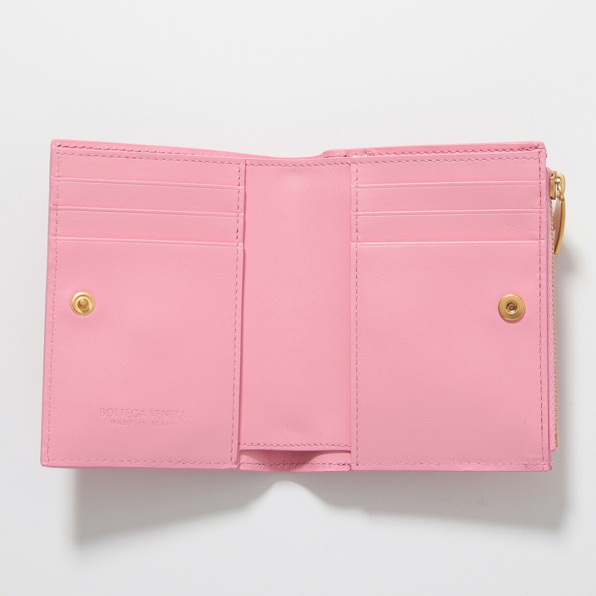 カラー限定特価】BOTTEGA VENETA ボッテガヴェネタ 二つ折り財布
