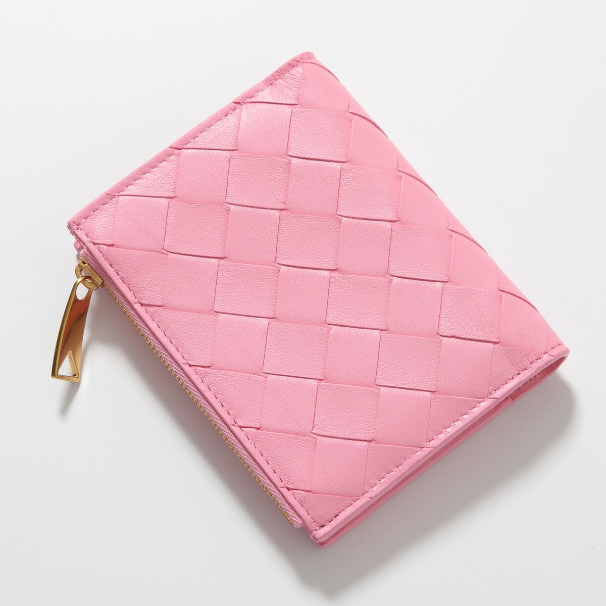 カラー限定特価】BOTTEGA VENETA ボッテガヴェネタ 二つ折り財布