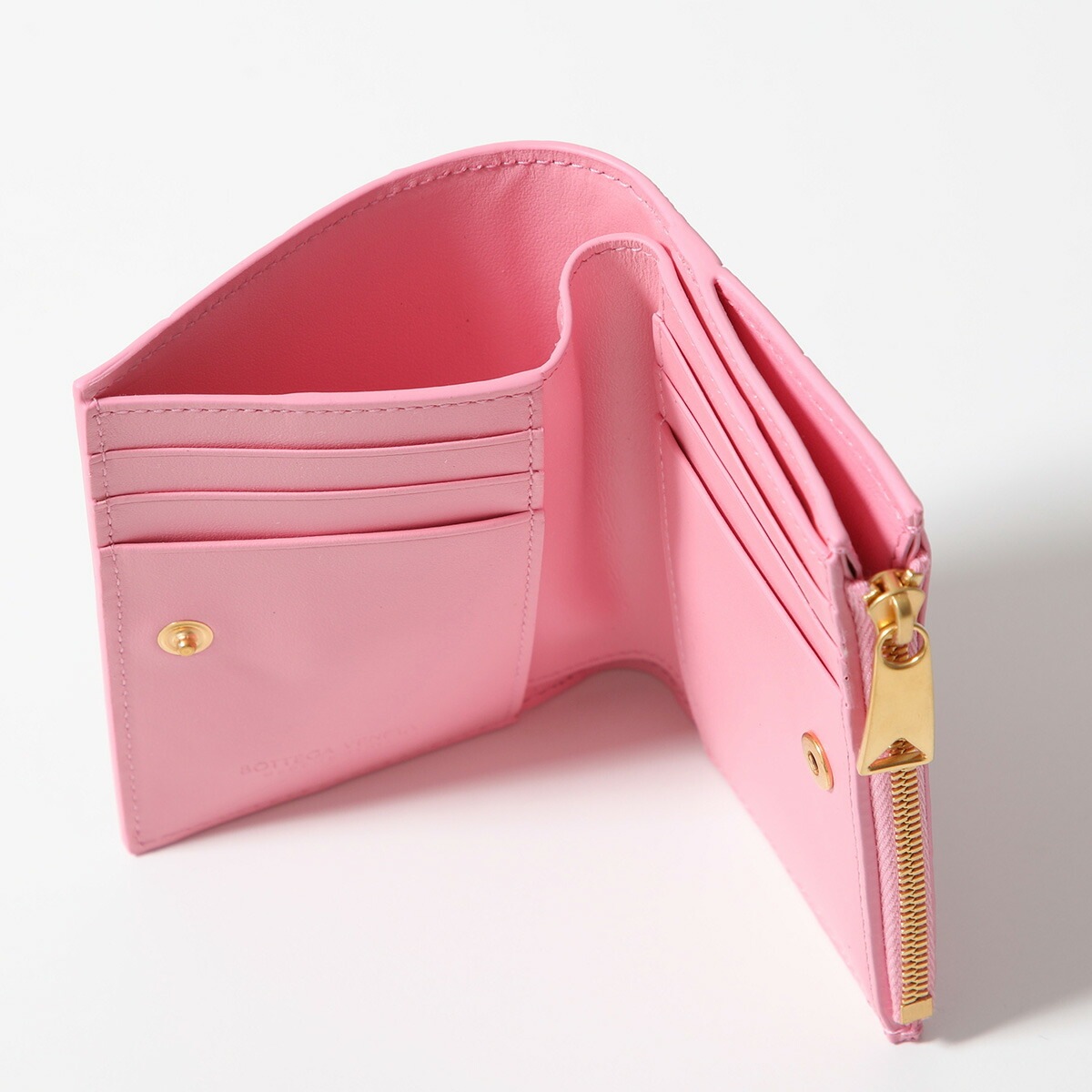 カラー限定特価】BOTTEGA VENETA ボッテガヴェネタ 二つ折り財布