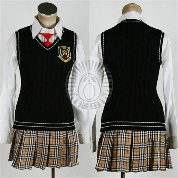 テニスの王子様 氷帝学園 女子制服 コスプレ衣装 セパレート