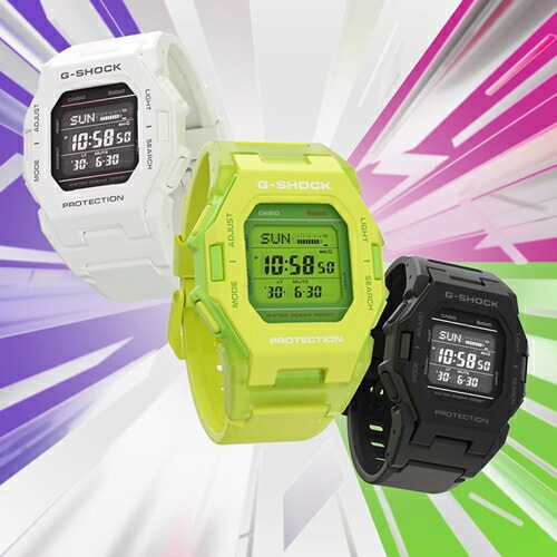 カシオ【国内正規品】CASIO G-SHOCK デジタル腕時計 ホワイト GD-B500-7JF【Bluetooth モバイルリンク機能】 カシオ【国内正規品】CASIO G-SHOCK デジタル腕時計 ホワイト GD-B500-7JF【Bluetooth モバイルリンク機能】