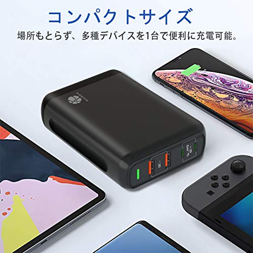 HUNDA 150W : スマートフォン PD 充電器 最新品格安