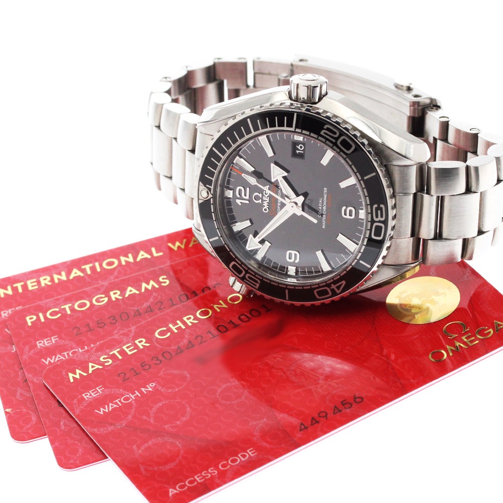 オメガ OMEGA 215.30.44.21.01.001 シーマスター600 プラネットオーシャン コーアクシャル デイト 自動巻き メンズ 保証書付き_877553【中古】 オメガ OMEGA 215.30.44.21.01.001 シーマスター600 プラネットオーシャン コーアクシャル デイト 自動巻き メンズ 保証書付き_877553【中古】