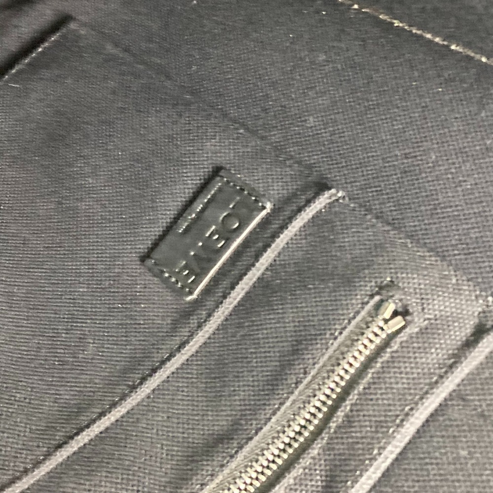 トートバッグ B692L09X03 バックルトート アナグラム ショルダーバッグ 肩掛け ビジネスバッグ キャンバス/レザー ホワイト