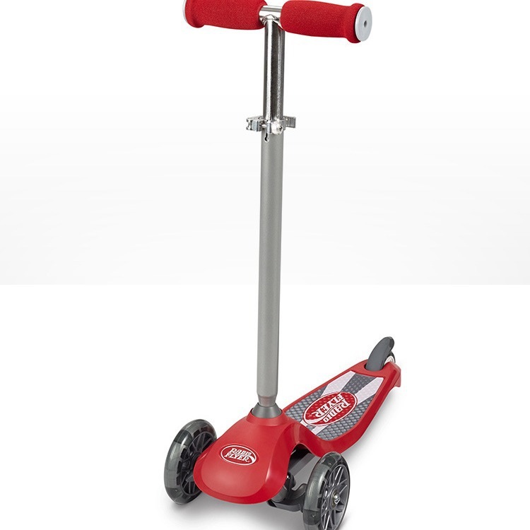 米国RadioFlyerの子供用滑車三輪滑車3-6歳の子供用男女用フラッシュホイール